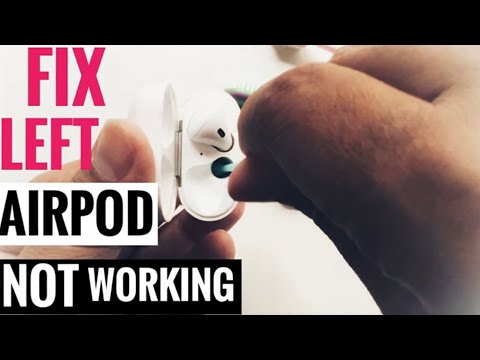 6 Fixes Left AirPod not Working or Charging 🔋🔋 [ HOW TO FIX in 2023 !! Complete Guide Like A Pro]