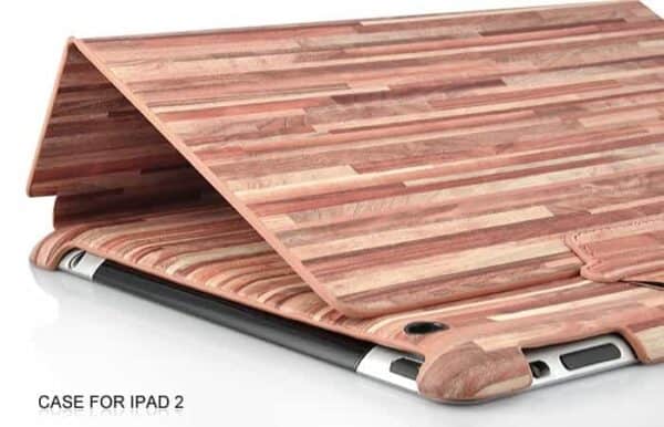 Eco-friendly Wood Case - Rød