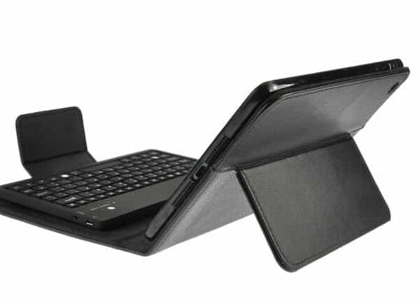 ipad mini 1/2/3- wireless keyboard etui stand – sort