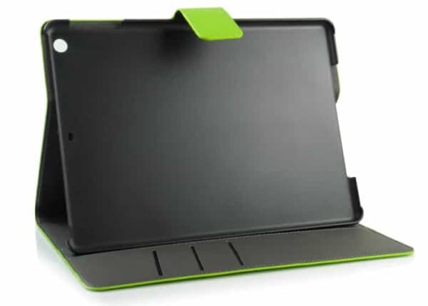 Ipad Air (ipad 5) (a1474, A1475, A1476) - Luksus Pu Læder Stand Cover Med Kort Slots - Grøn