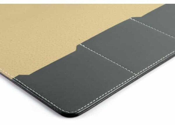 Ipad Air (ipad 5) (a1474, A1475, A1476) - Firkant Mønster Pu Læder Cover Med Kort Slots - Blå