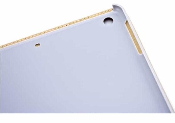 Ipad Air (ipad 5) (a1474, A1475, A1476) - Firkant Mønster Pu Læder Cover Med Kort Slots - Blå