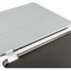 ipad air (ipad 5) (a1474, a1475, a1476) – gennemsigtig mat pc hard back cover – hvid