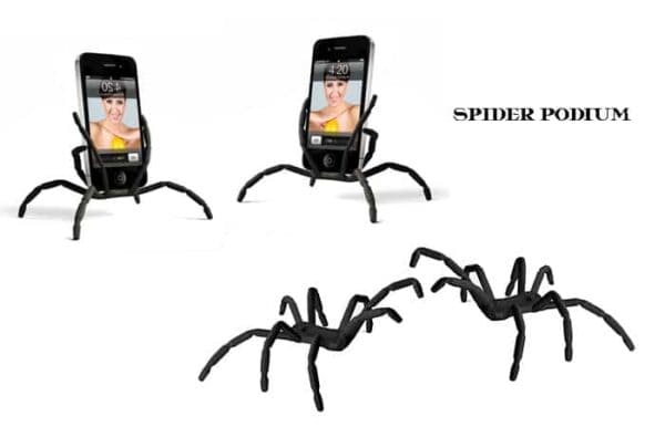 spiderdock smartphone stand – sort