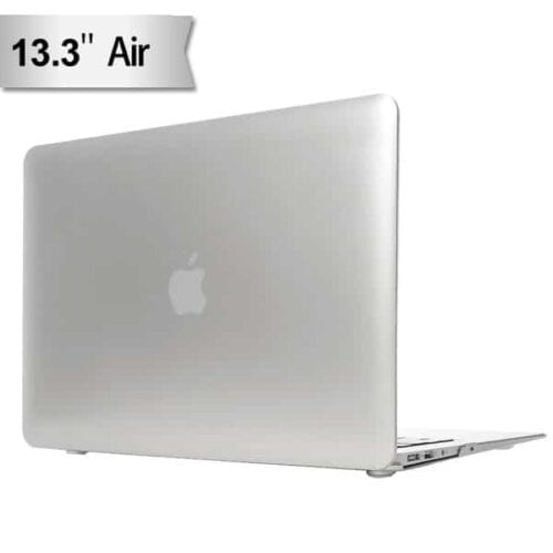 Macbook Air 13″ (2016) – Glinsende Pc Hard Etui – Sølv