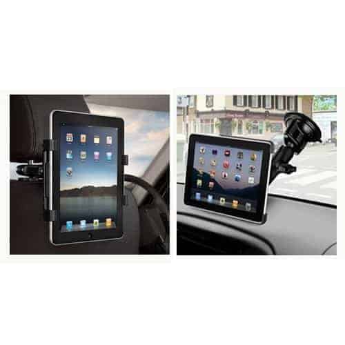 Billede af 2 i 1 Multifunktionel Holder til Bilen m. Sugekop til iPad/Samsung
