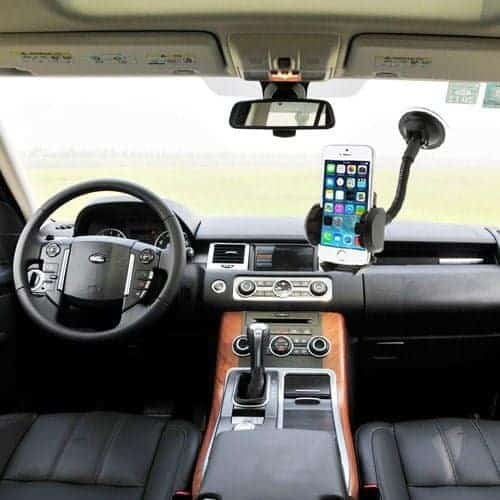 Billede af 2 i 1 Multifunktionel Holder til Bilen m. Sugekop til Smartphones