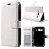 Samsung Galaxy Ace Style / Ace 4 – Pu Læder Cover Med Skind Mønster – Hvid
