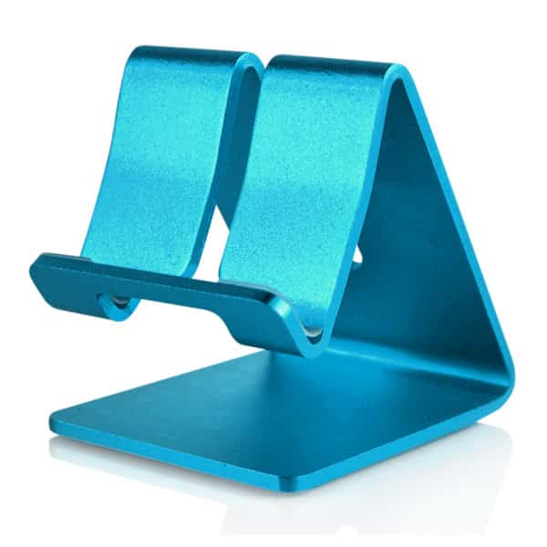 universal aluminium metal stand holder – blå