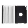 ipad mini 4 (a1538, a1550) – litchi 360 graders pu læder stand etui cover – hvid