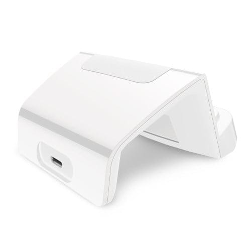 desktop usb type-c opladnings dock cradle – hvid