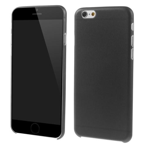 Iphone 6/6s - Ultratyndt 0.7mm Mat Plastik Etui - Sort