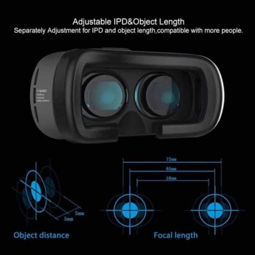 enhanced version virtual reality 3d briller til – iphone 6s/6s plus/note 5