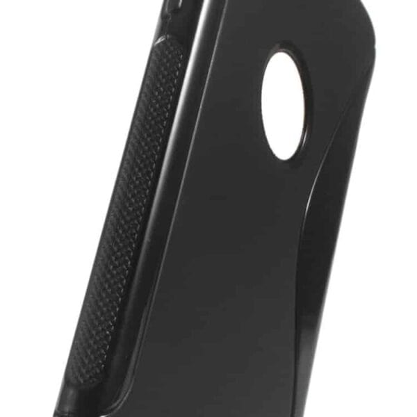 Iphone 7 - S Shape Tpu Etui - Sort