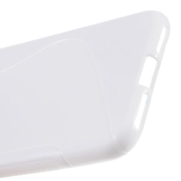 Iphone 7 - S Shape Tpu Etui - Hvid