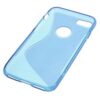 Iphone 7 – S Shape Tpu Etui – Blå