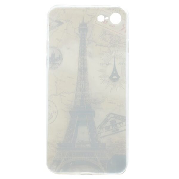 Iphone 7 - Ultra Tynd Tpu Etui - Eiffel Tårn