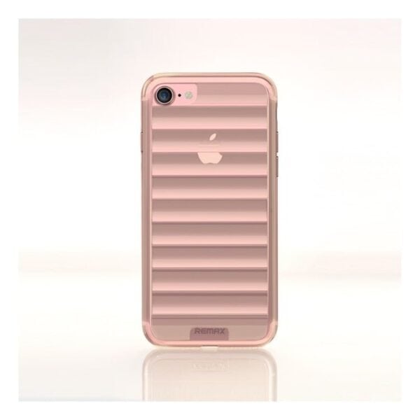 Iphone 7 - Remax Wave Design Tpu Cover - Guld