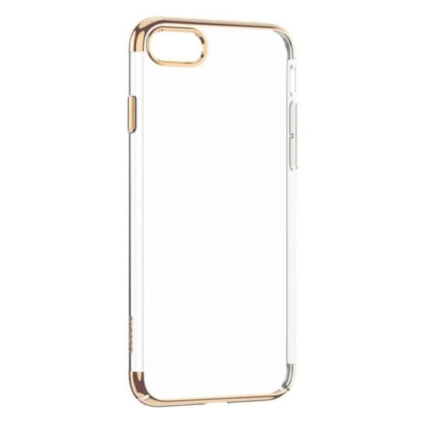 Iphone 7 - Baseus Glitter Series Hard Pc - Guld