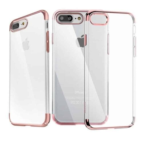 Iphone 7 Plus - Baseus Glitter Series Hard Pc - Rosa Guld