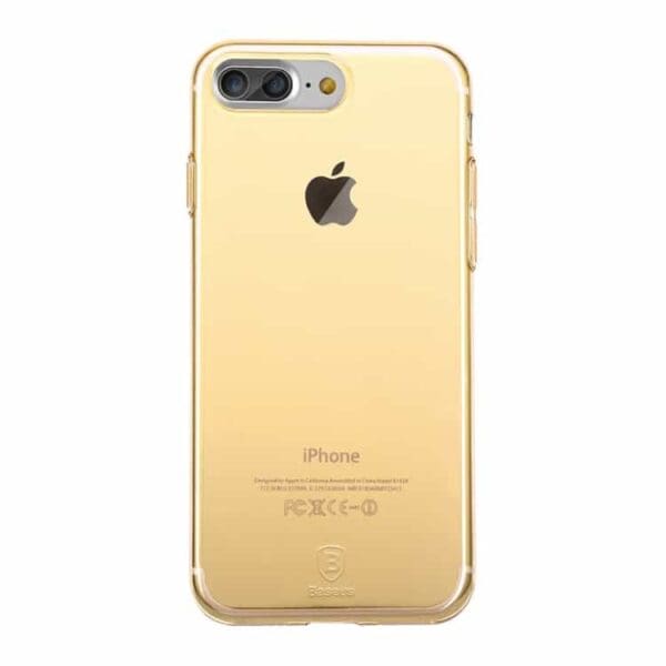 Iphone 7 Plus - Baseus Simple Series Tpu Cover - Guld