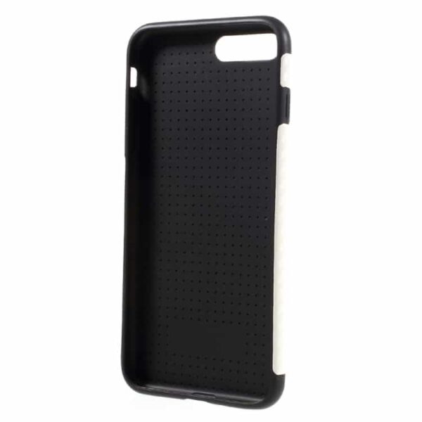 Iphone 7 Plus - Carbon Fiber Tpu Cover - Hvid