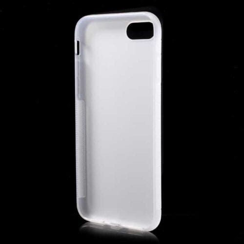 Iphone 7 - Spinkelt Skridsikkert Tpu Gummi Cover - Transparent
