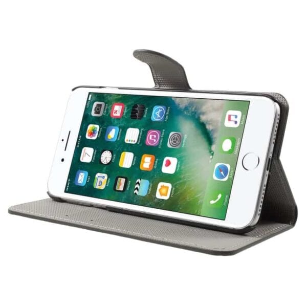 Iphone 7 Plus - Mønstret Folio Pu Læder Pung Stand Cover - Anker Og Hav