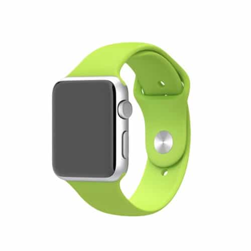 apple watch 38mm - 40mm xincuco silikone sportsarmbånd - grøn