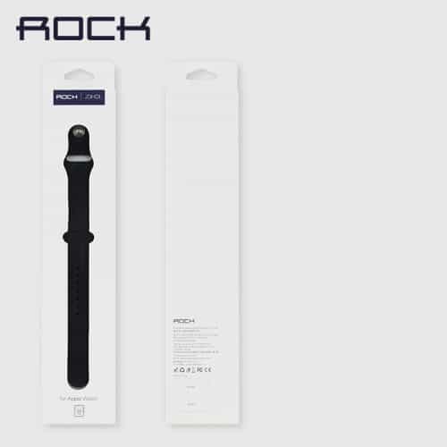Apple Watch 38mm - 40mm Rock Sports Silikone Armbånd - Lyserød