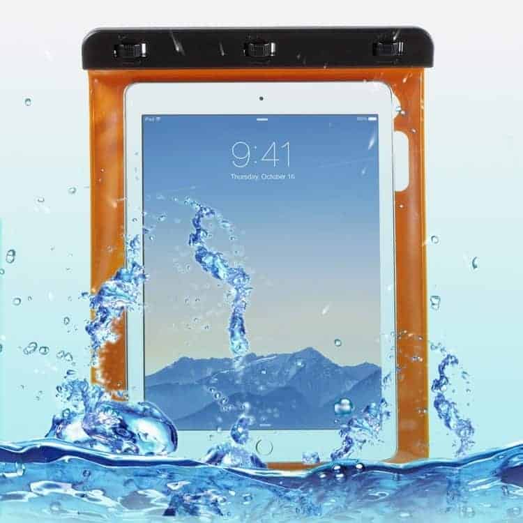 Universal Vandsikker Taske Etui Med Rem Orange Fra PrisPresseren