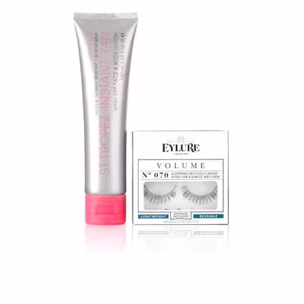 St. Tropez Instant Tan Wash Off Face & Body Lotion 100 Ml : False Eyelashes (instant Party Kit)