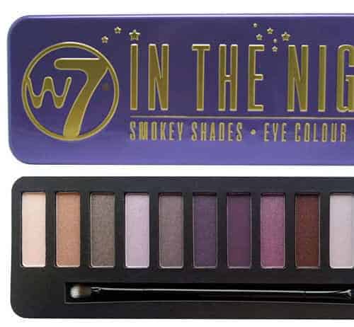 W7 In The Night Eye Colour Palette