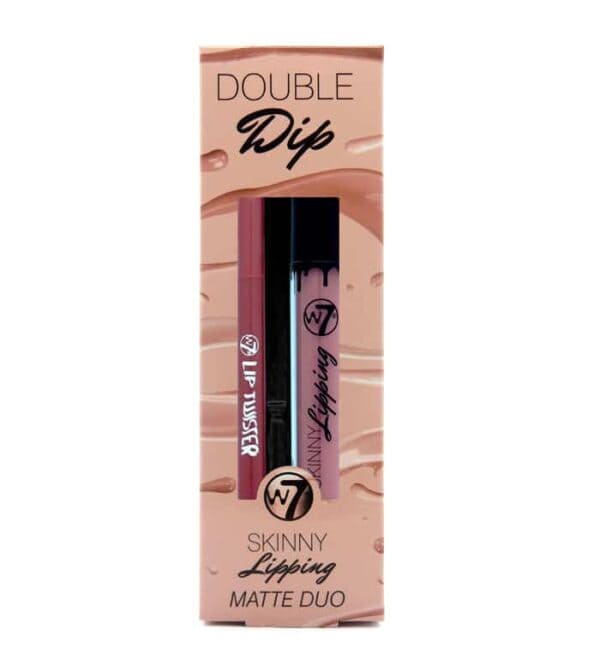 W7 Double Dip Skinny Lipping Matte Duo Apples & Pears