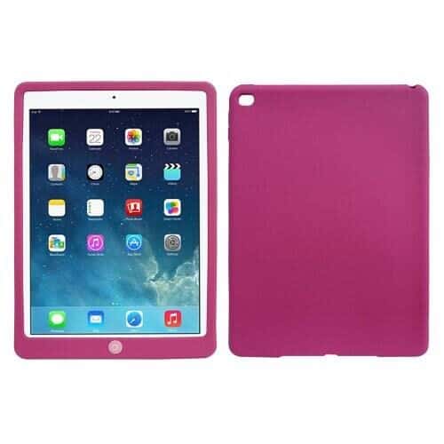 iPad Air 2 (A1566, A1567) - Silikone Beskyttende Etui - Rosa