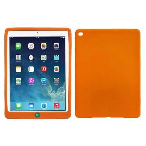 iPad Air 2 (A1566, A1567) - Silikone Beskyttende Etui - Orange