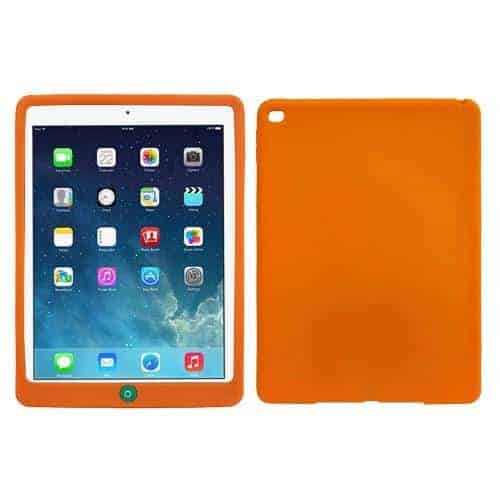 Billede af iPad Air 2 (A1566, A1567) - Silikone Beskyttende Etui - Orange