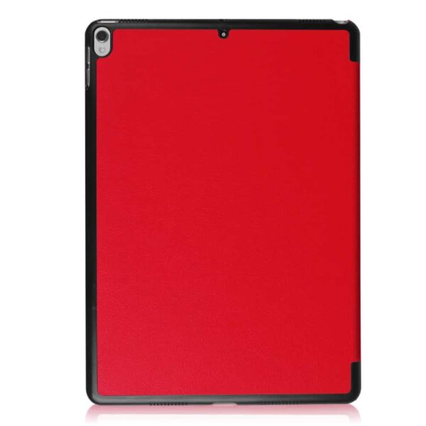 a red and black tablet case