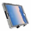 Ipad Air 2 (a1566, A1567) - Tungt Silikone Og Pc Hybrid Etui Med Stand - Hvid