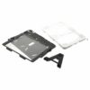 Ipad Air 2 (a1566, A1567) - Tungt Silikone Og Pc Hybrid Etui Med Stand - Hvid