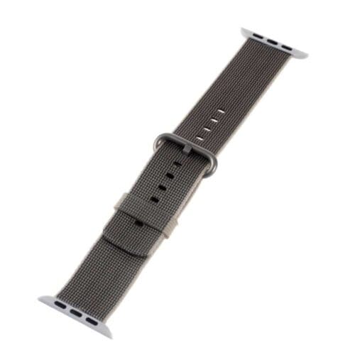 Apple Watch 42mm – 44mm Nylon Spænde Armbånd – Grå