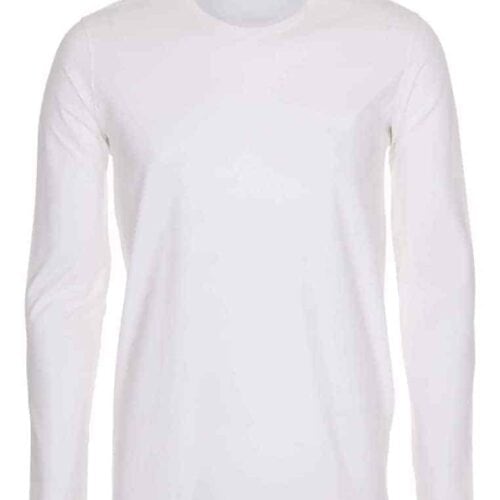 T-shirt – Langærmet Stretch Tee Hvid