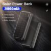 kuulaa kl-yd17 20000mah solcelle powerbank