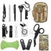 a group of items for a survival kit