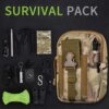 a backpack and other items