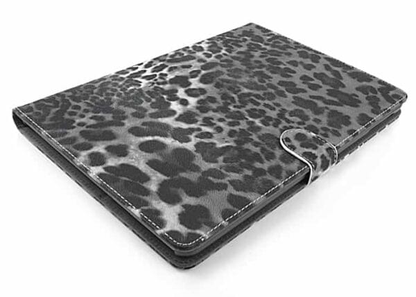 Ipad Air (ipad 5) (a1474, A1475, A1476) - Leopard Mønster Magnetisk Folio Læder Stand Cover - Grå