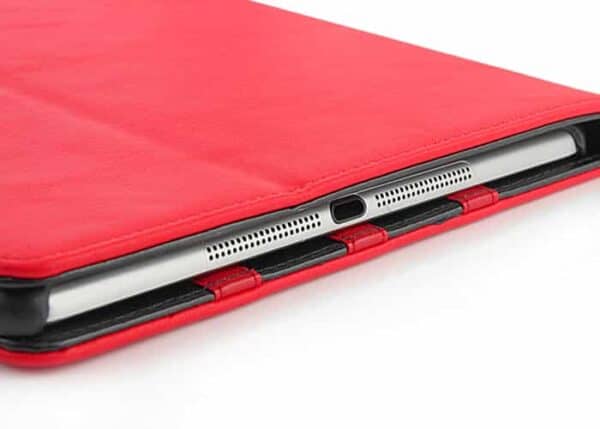 Ipad Air (ipad 5) (a1474, A1475, A1476) - Sydkoreansk Stil Pu Læder Stand Cover - Rød