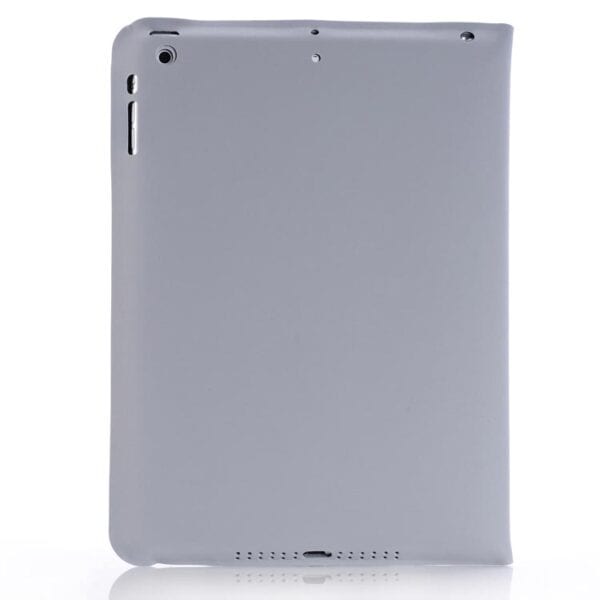 Ipad Air (ipad 5) (a1474, A1475, A1476) - Ultra Tynd Pu Læder 4-fold Cover Med Sleep/wake - Hvid