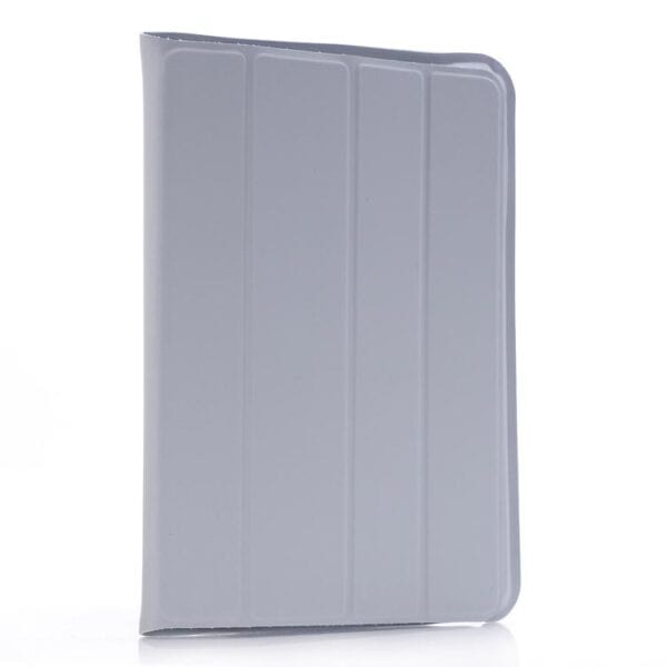 Ipad Air (ipad 5) (a1474, A1475, A1476) – Ultra Tynd Pu Læder 4-fold Cover Med Sleep/wake – Grå