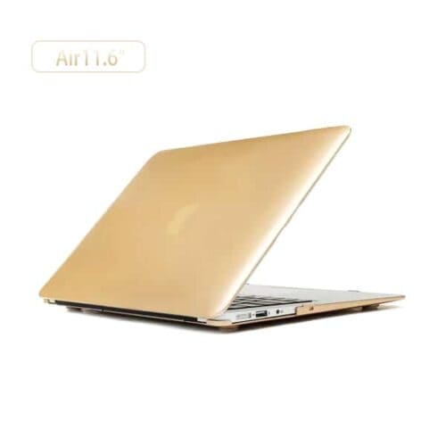 Macbook Air 11" - Mat Hard Etui - Guldfarve